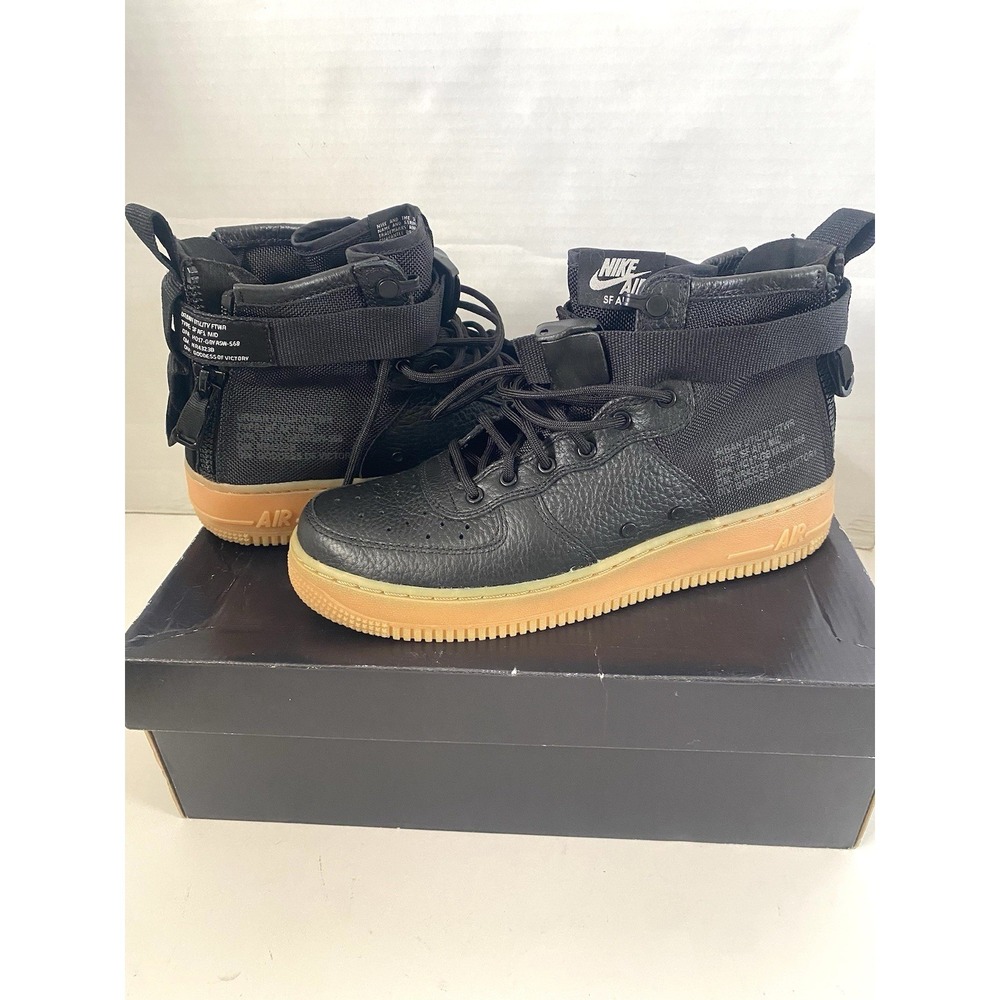 Nike SF Air Force 1 Mid GS Shoes. Boys Size 7Y